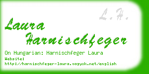laura harnischfeger business card